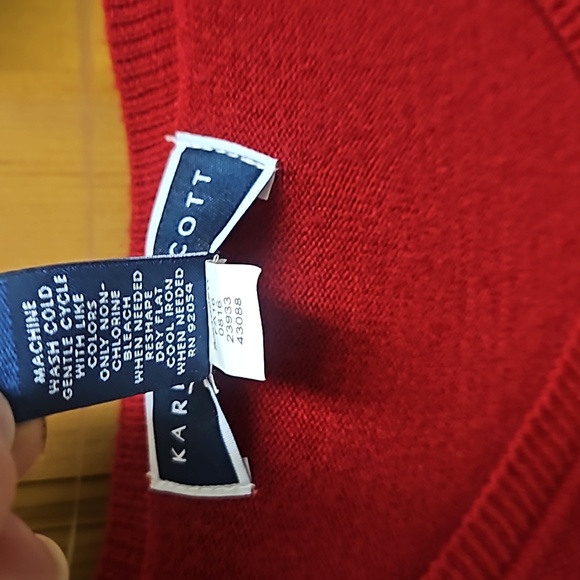 Karen Scott Sweater 2X - Picture 3 of 5